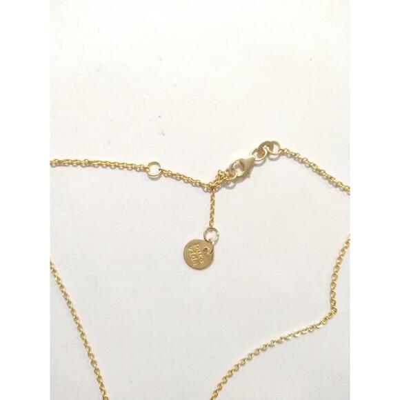 Pura Vida Pendant Necklace Turquoise Evil Eye Dainty Gold Tone 18" Long - Picture 7 of 10